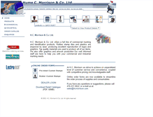 Tablet Screenshot of hcmorrison.com